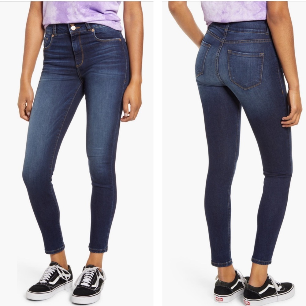 GUC Nordstrom STS Blue brand Brie High Waist Skinny Ankle Jeans size 26